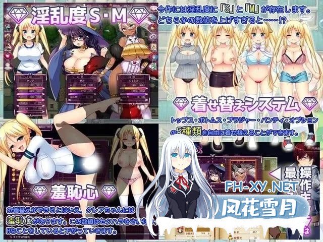 [RPG角色扮演] PC[回合RPG/羞耻露出/淫乱多P]宝藏猎人克莱儿 V1.02完结版 [1.20GB]
